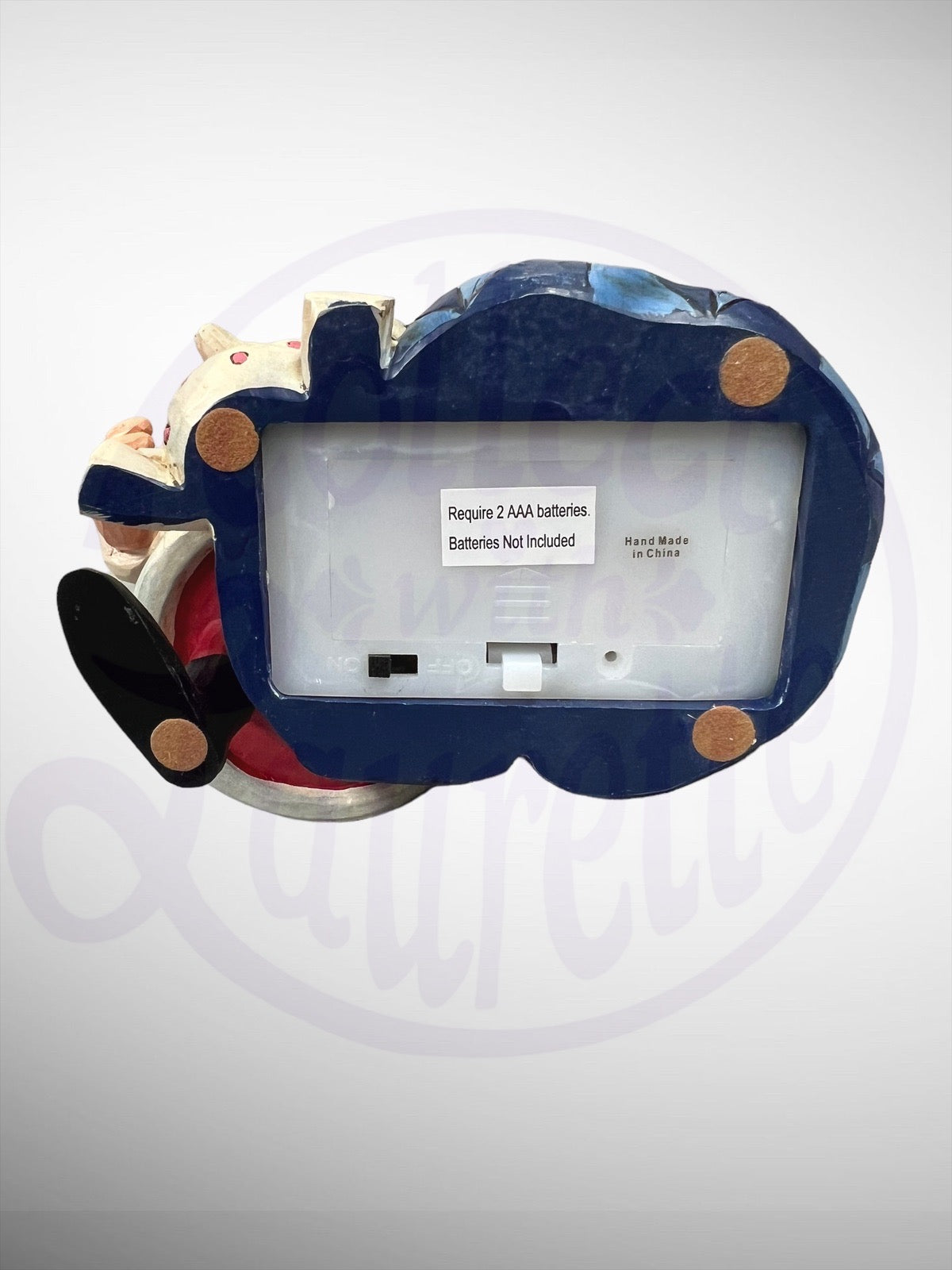 Jim Shore Rudolph Traditions - Santa & Rudolph with Blinking Nose Spotted Elephant Figurine